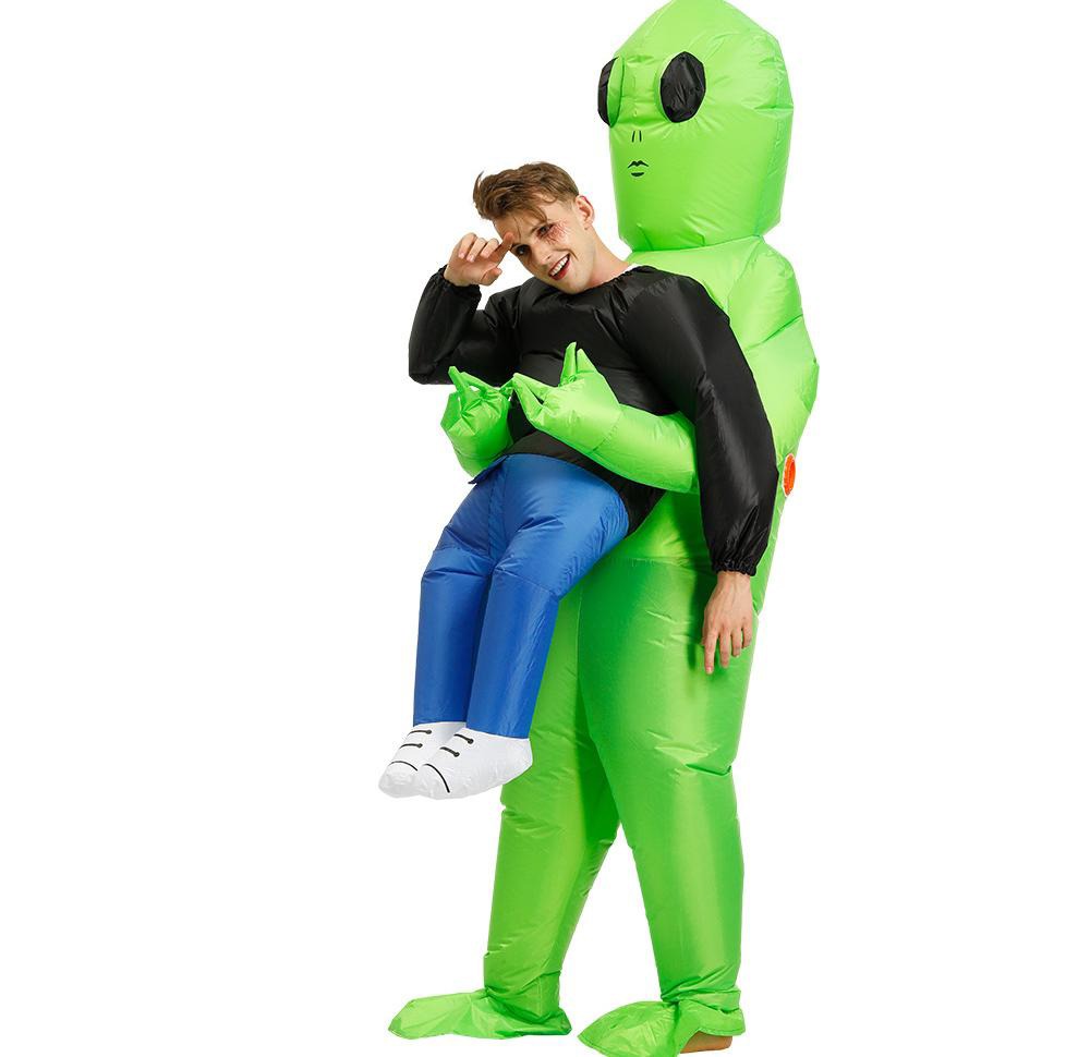 INFLATABLE ALIEN PICK ME UP COSTUME FOR ADULTS
