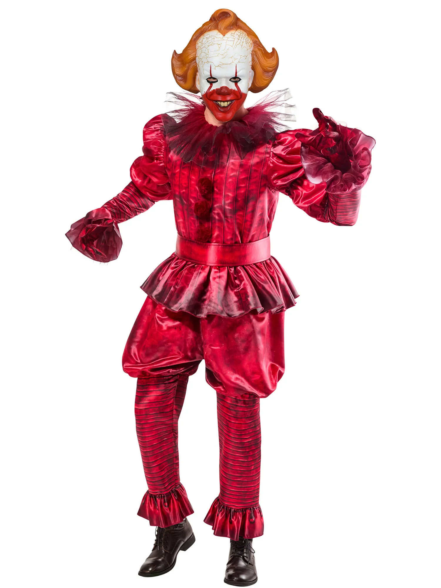 IT DELUXE BLOODY PENNYWISE COSTUME FOR MEN