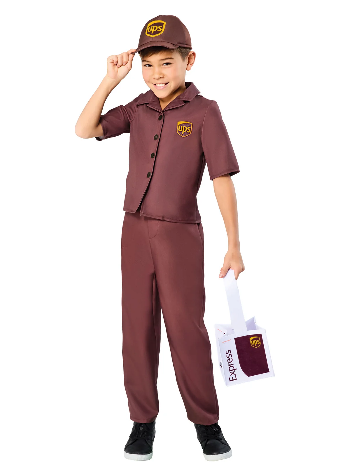 UPS DELIVERY DRIVER COSTUME FOR KIDS