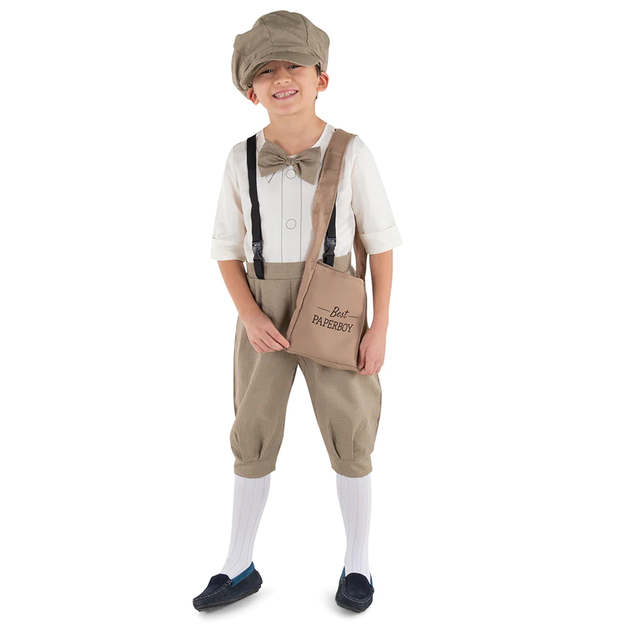 RETRO NEWSBOY NEWSIES NEWSBOY COSTUME FOR BOYS