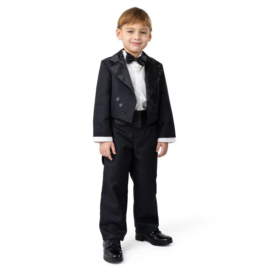 BLACK TUXEDO COSTUME FOR BOYS