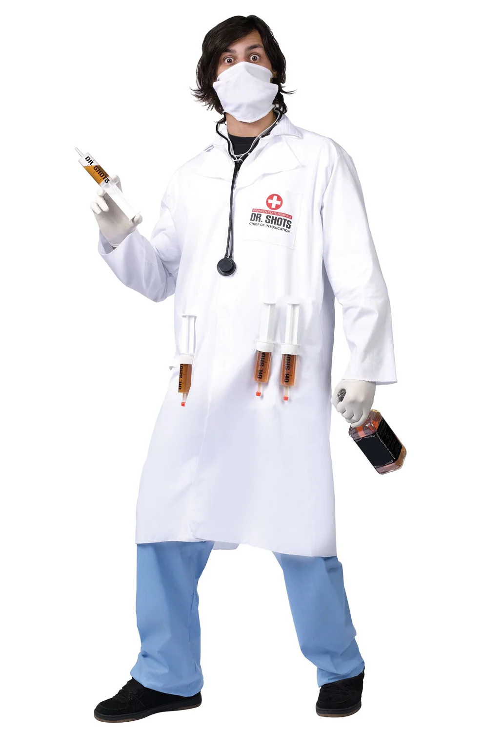 DOCTOR "DR." SHOTS COSTUME FOR MEN
