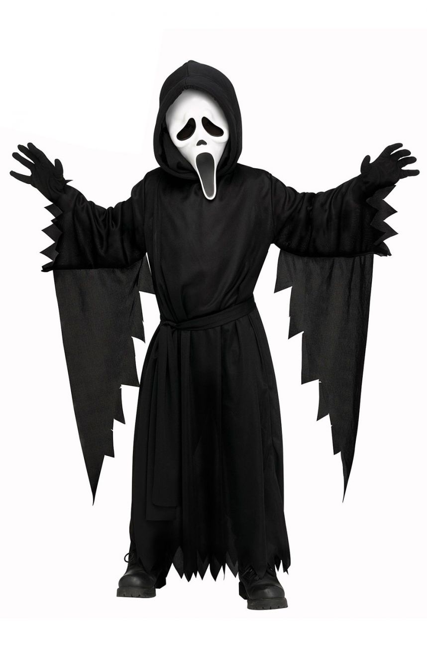 SCREAM'S GHOST FACE COSTUME FOR TODDLERS KIDS