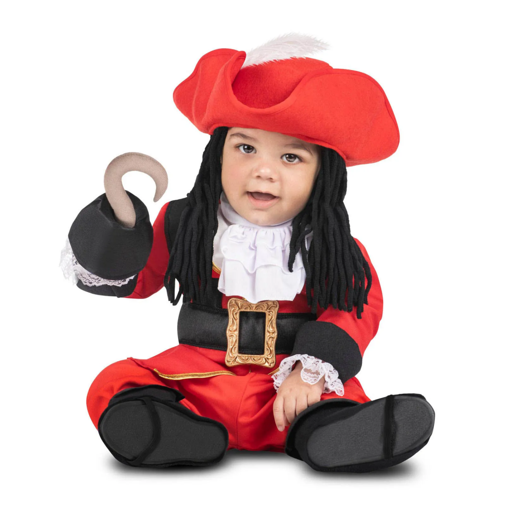 BABY CAPTAIN HOOK COSTUME FOR INFANT BOYS