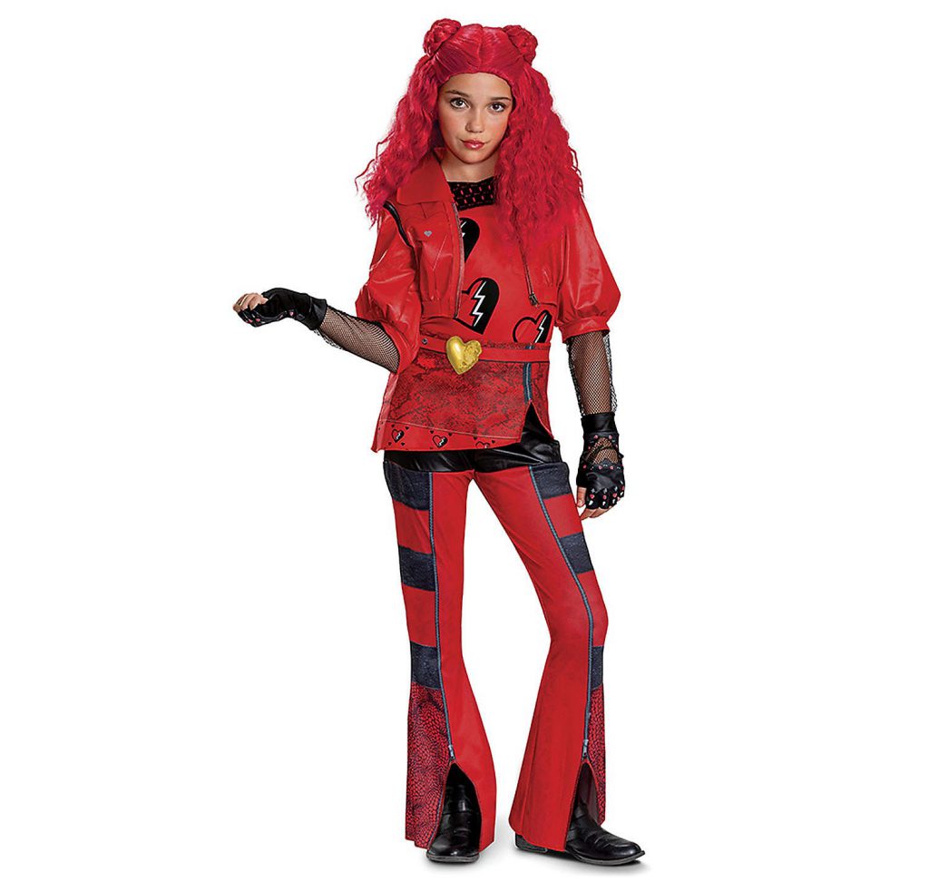 DESCENDANTS 4 DELUXE RED COSTUME FOR GIRLS