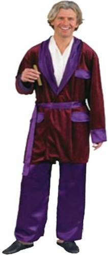 SMOKING JACKET WITH PANTS