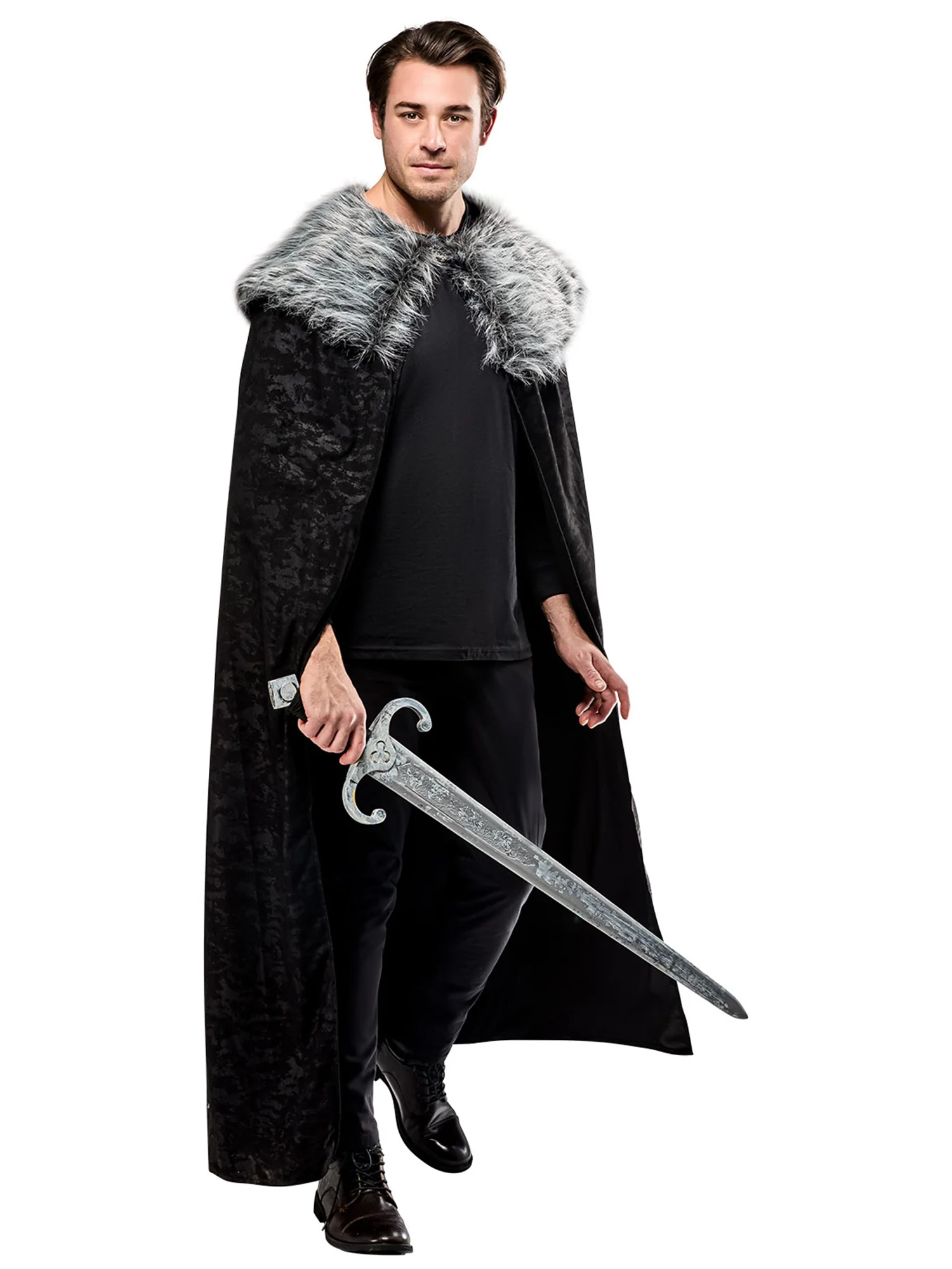 GAME OF THRONES DELUXE FAUX FUR CAPE FOR MEN