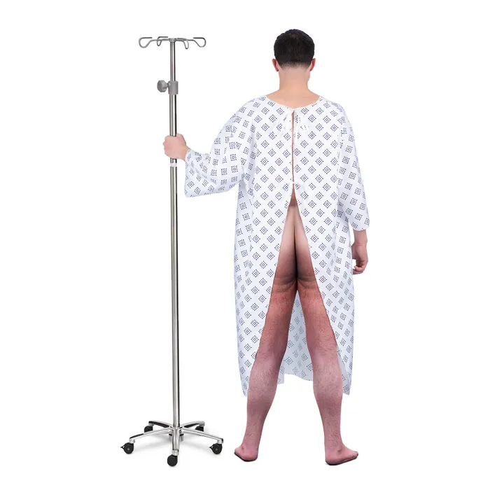 EXPOSED HOSPITAL PATIENT COSTUME FOR ADULTS