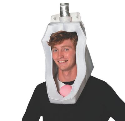 URINAL COSTUME HEADPIECE FOR ADULTS