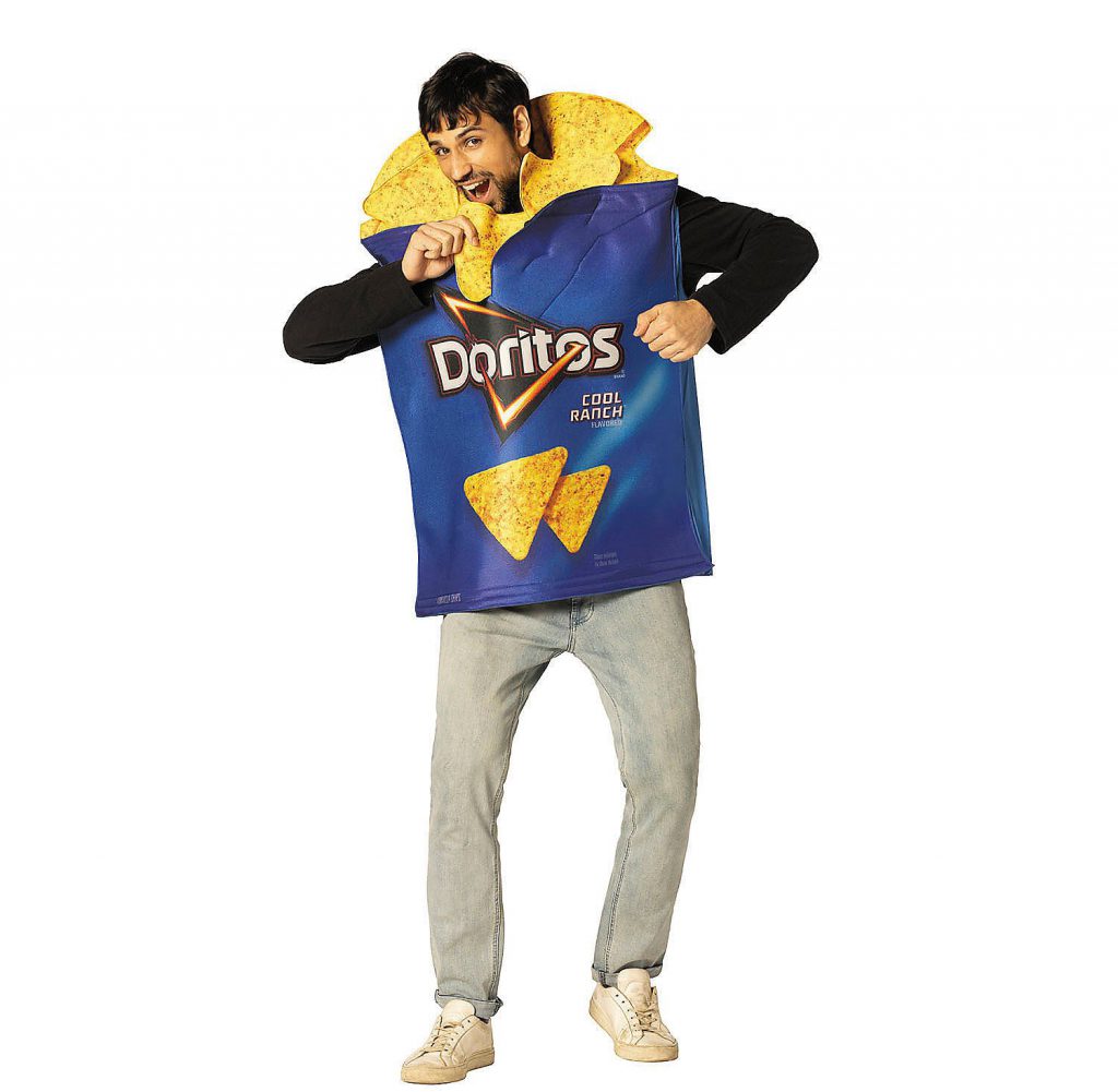 DORITOS COOL RANCH BAG WITH CHIPS ADULT COSTUME