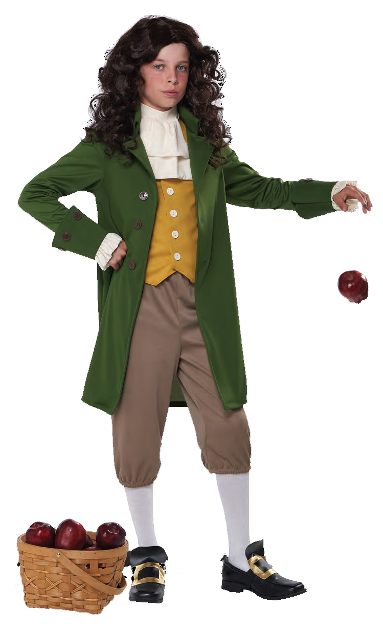 SIR ISAAC NEWTON COSTUME FOR BOYS