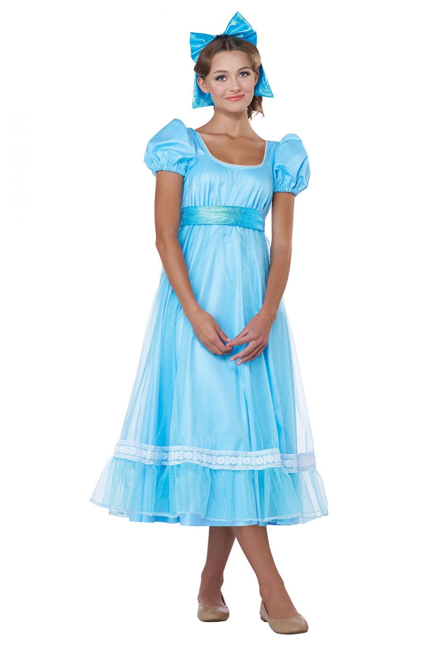 DISNEY'S PETER PAN DELUXE WENDY COSTUME FOR WOMEN