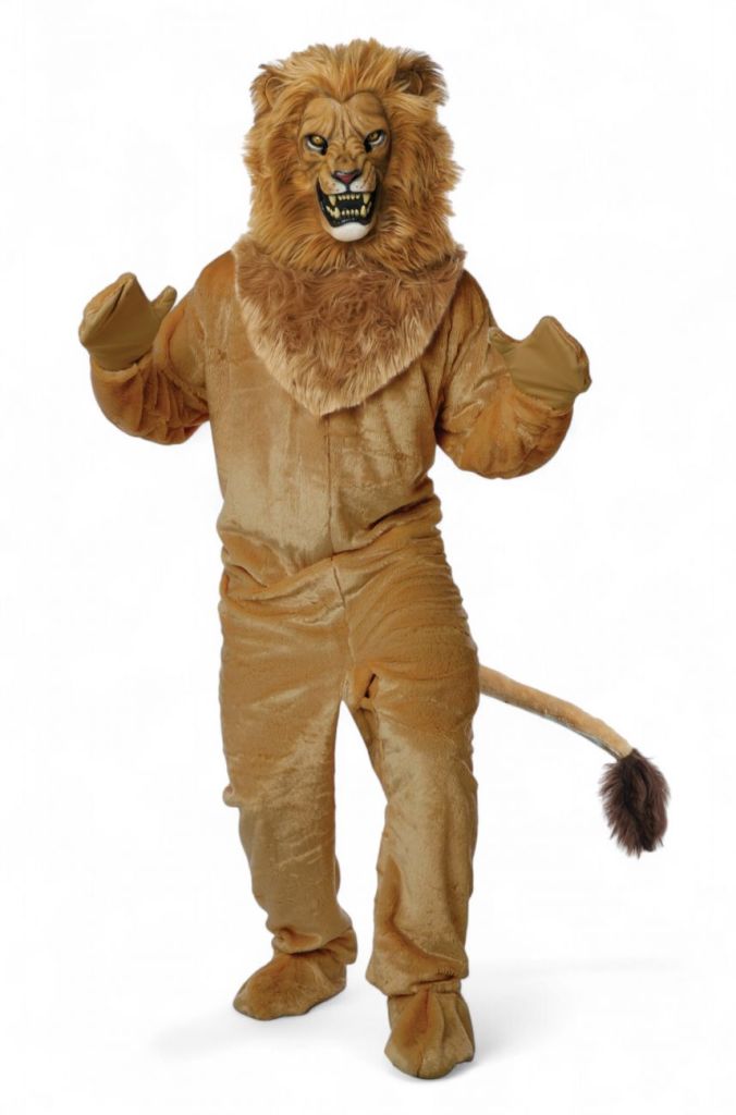 LION MASCOT COSTUME FOR ADULTS