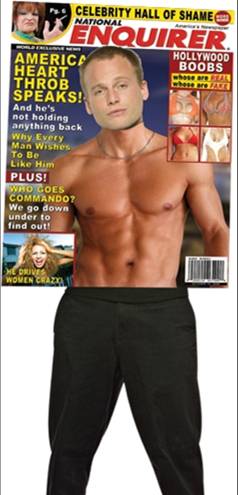 MAGAZINE COVER-ENQUIRER MALE