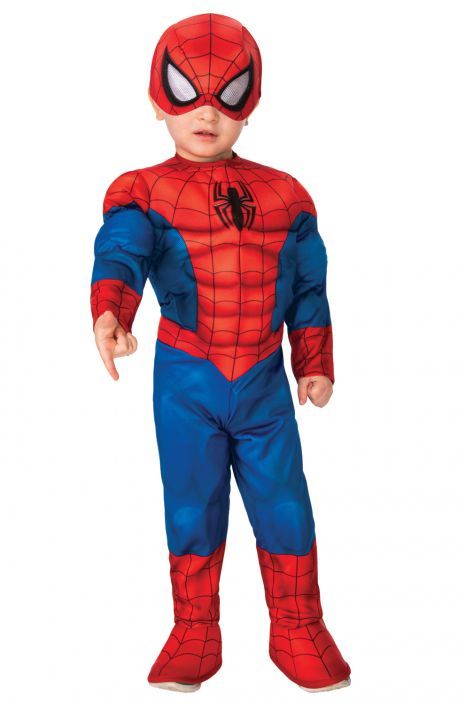DELUXE SPIDER-MAN COSTUME FOR TODDLERS BOYS