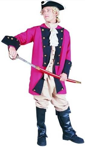 RED COAT COLONIAL CAPTAIN