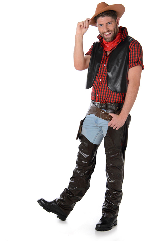 WILD WEST WESTERN COWBOY COSTUME FOR MEN