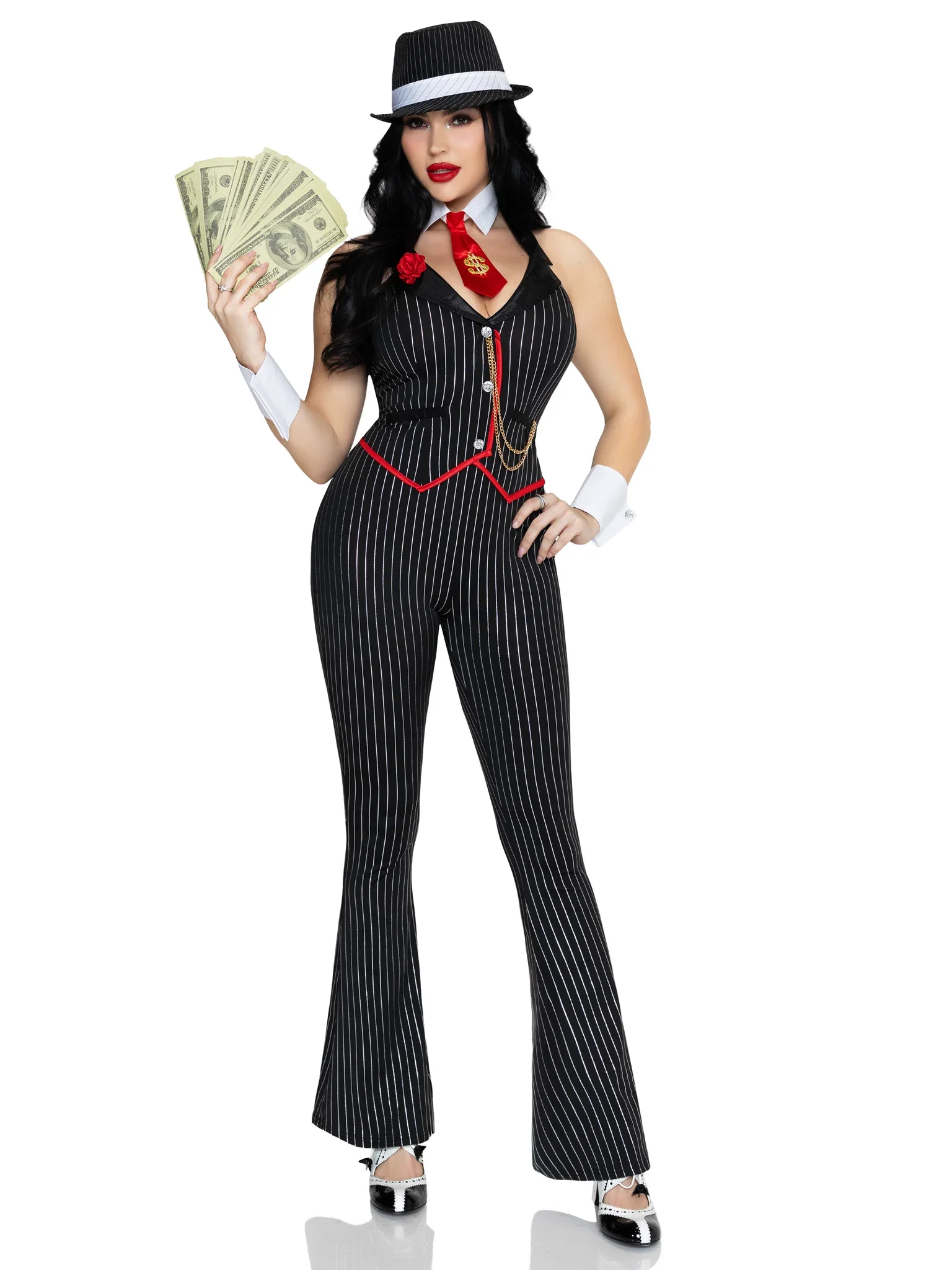 MOB BOSS SEXY GANGSTER COSTUME FOR WOMEN