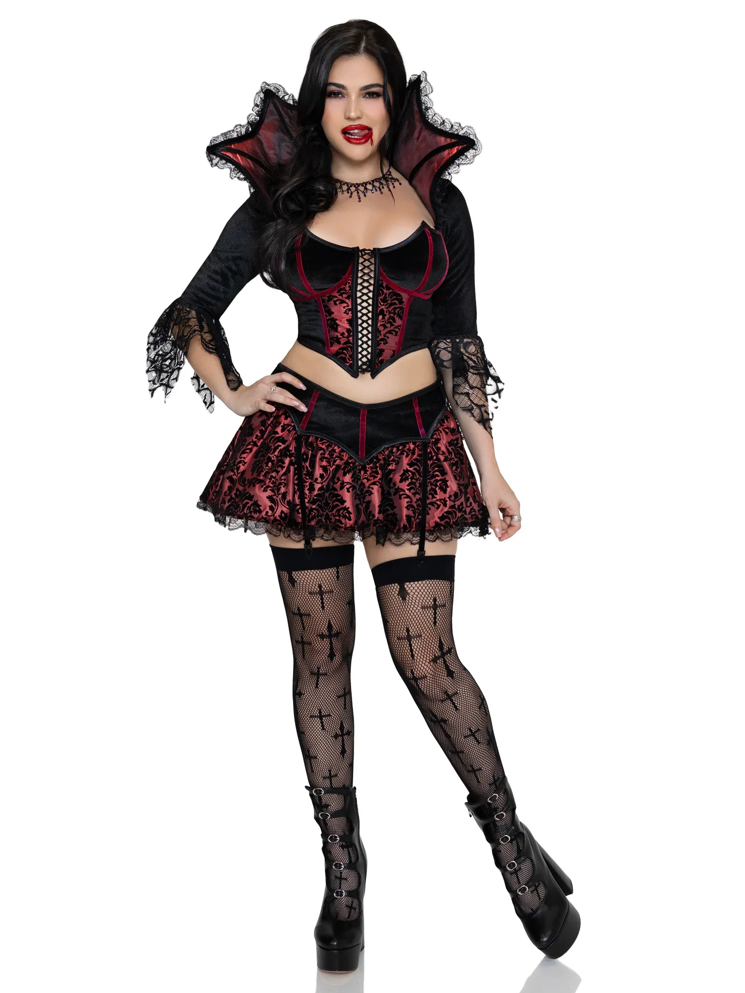 SEXY LOVE BITE VAMPIRE COSTUME FOR WOMEN