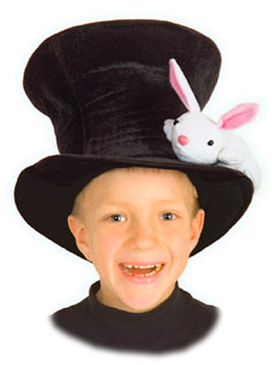 MAGICIAN HAT WITH BUNNY
