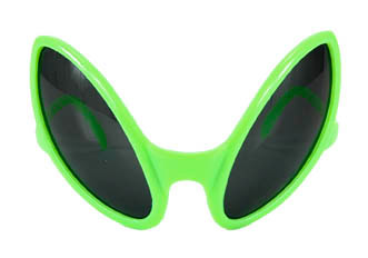 GREEN MARTIAN GLASSES