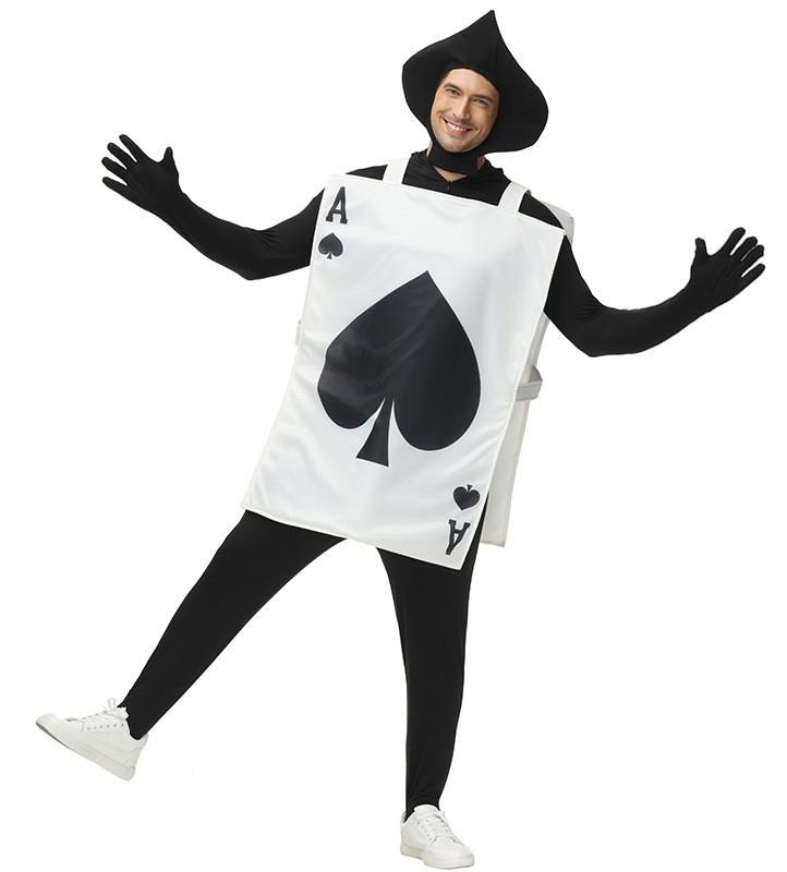 ACE OF SPADES PLAYING CARD ADULT COSTUME