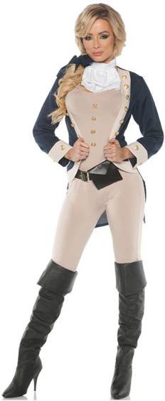 AMERICANA COLONIAL COSTUME FOR WOMEN