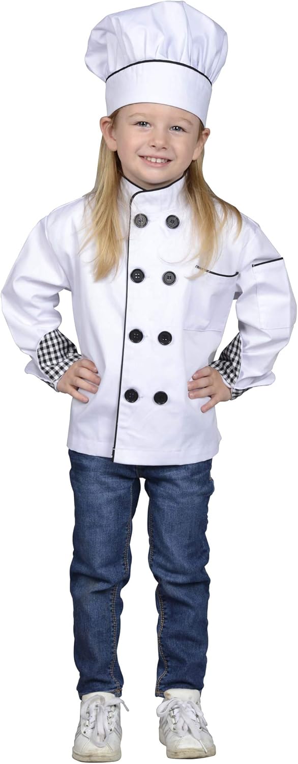 DELUXE EXECUTIVE CHEF COSTUME FOR KIDS