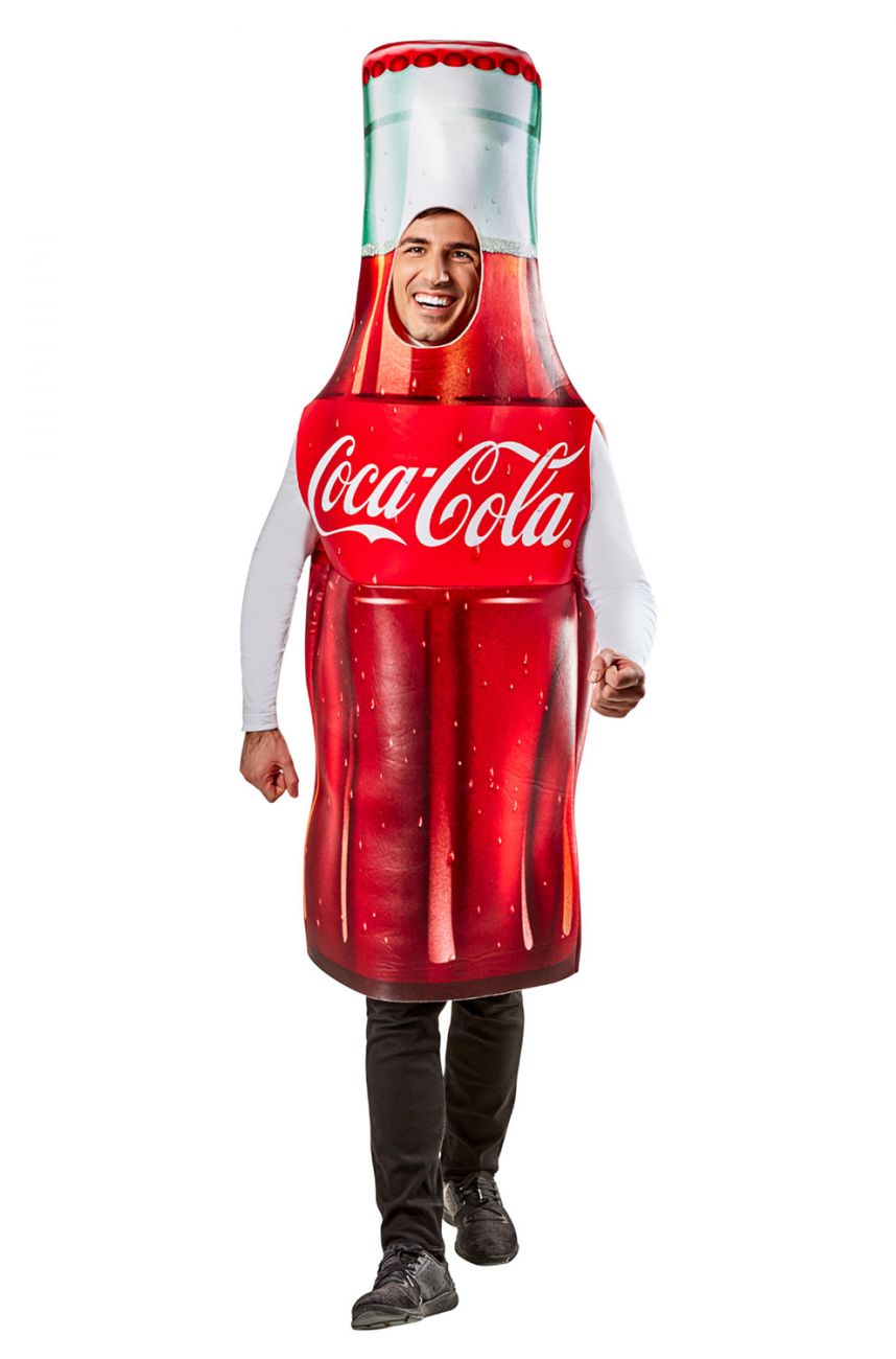 COCA COLA COKE BOTTLE COSTUME FOR ADULTS