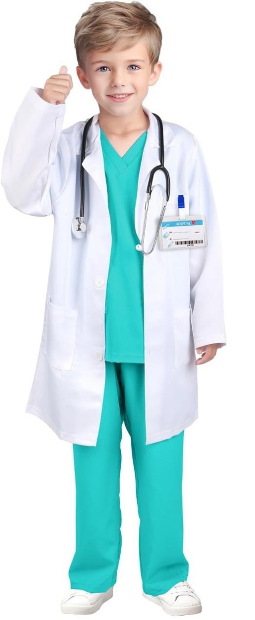 COMPLETE DOCTOR/VETERINARIAN COSTUME FOR KIDS