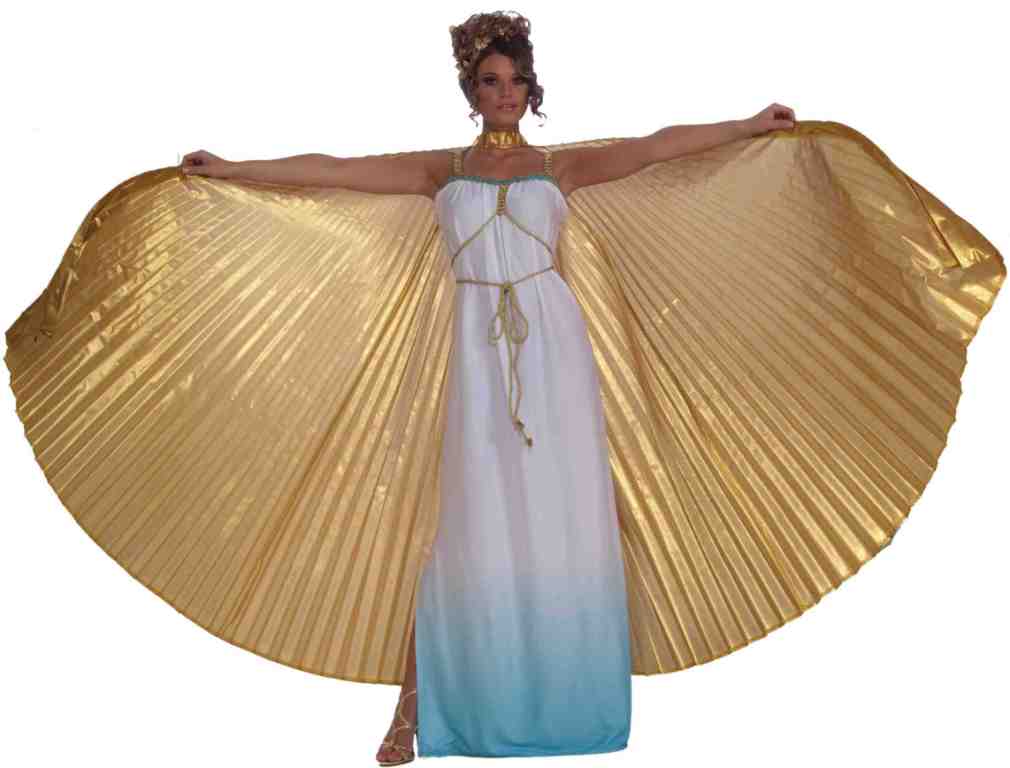 GOLD THEATRICAL WINGS CAPE