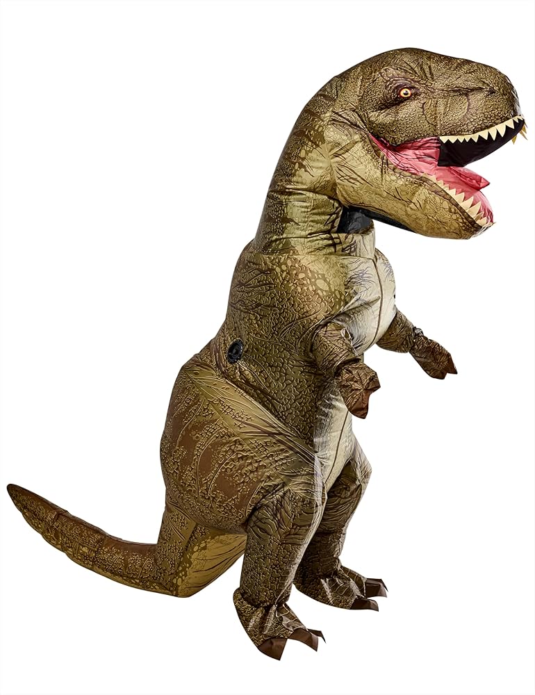 JURASSIC WORLD INFLATABLE T-REX COSTUME FOR TEENS