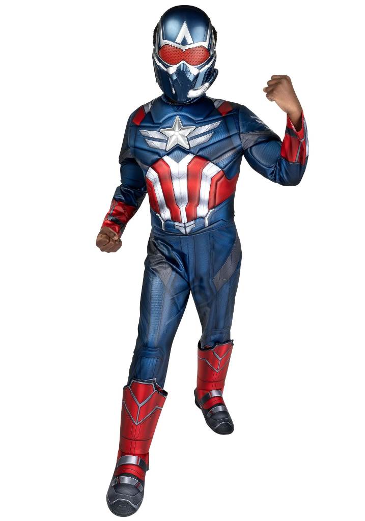 AVENGERS DELUXE CAPTAIN AMERICA SAM WILSON COSTUME