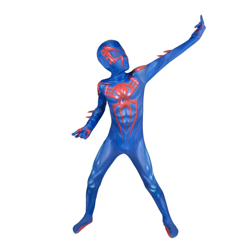 SPIDER-MAN 2099 ZENTAI SUIT COSTUME FOR BOYS