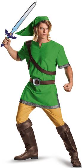 CLASSIC LEGEND OF ZELDA LINK COSTUME FOR MEN