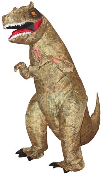 INFLATABLE T-REX COSTUME FOR KIDS