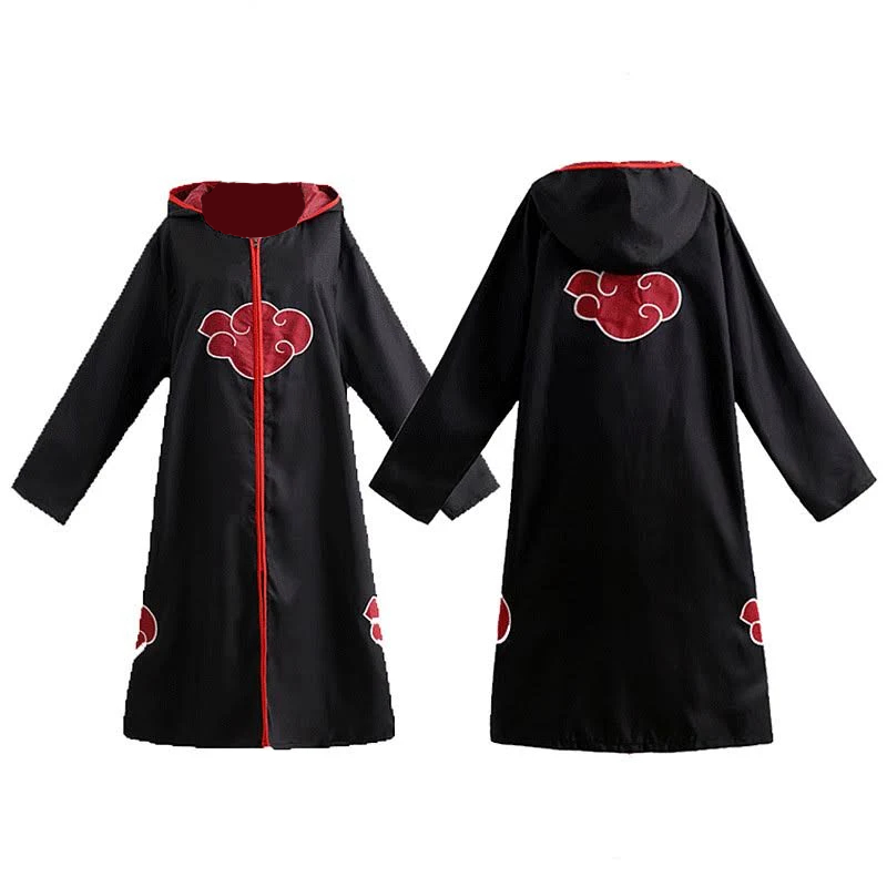 NARUTO'S DELUXE AKATSUKI COSTUME ROBE FOR BOYS