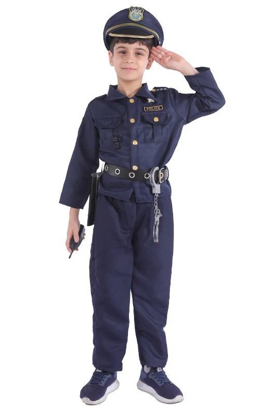 POLICE OFFICER COP COSTUME FOR KIDS
