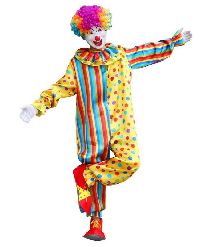 BIG FIESTA CLOWN COSTUME FOR ADULTS