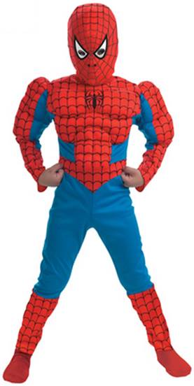 SPIDER-MAN WITH MUSCLE TORSO