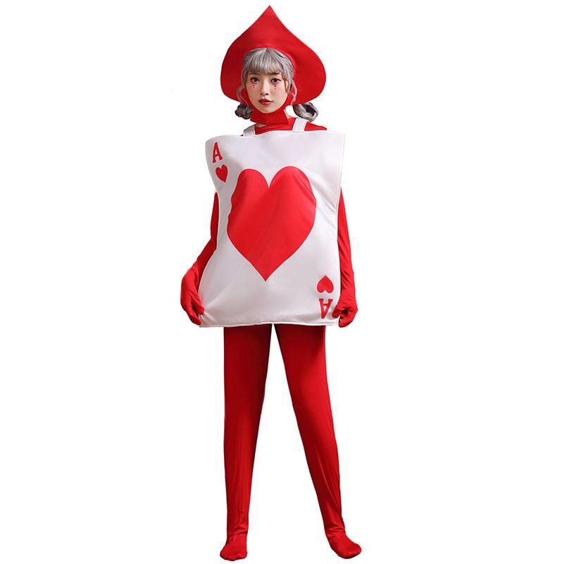 ACE OF HEARTS COSTUME FOR KIDS