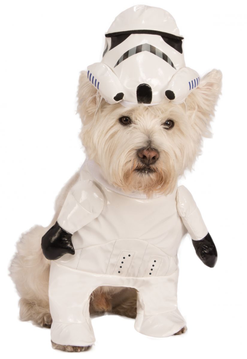 STAR WARS WALKING STORMTROOPER COSTUME FOR DOGS