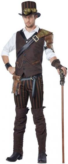 STEAMPUNK ADVENTURER COSTUME FOR MEN