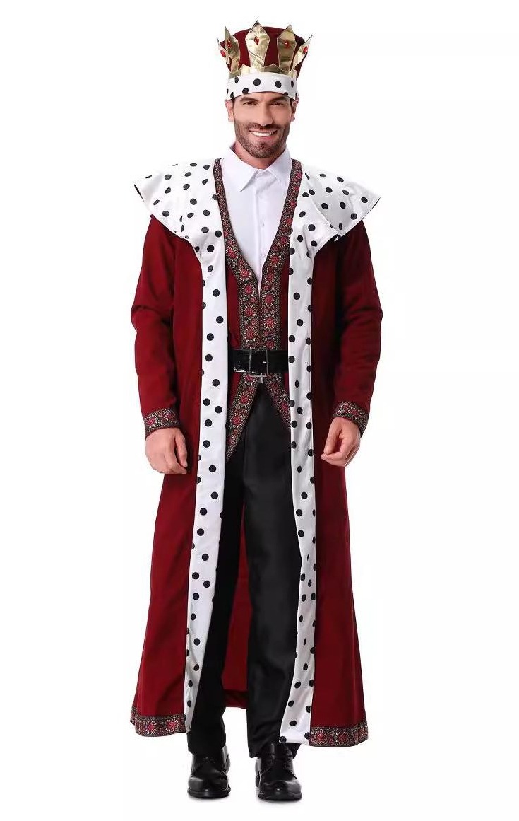 DELUXE REGAL KING COSTUME FOR MEN