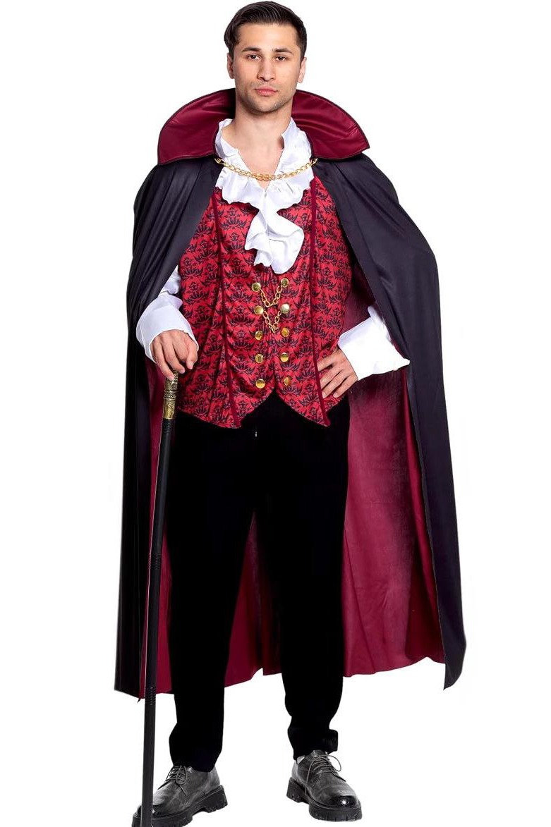 CLASSIC VAMPIRE COSTUME FOR MEN