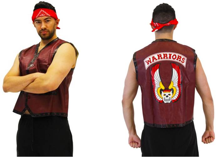 WARRIORS VEST AND BANDANA COSTUME FOR MEN